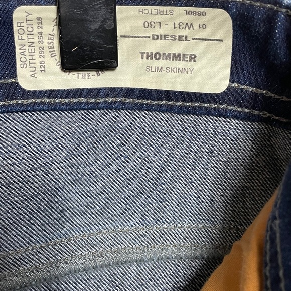 Diesel Thommer Jeans - Wash 0880L - 31x30 - Picture 4 of 7